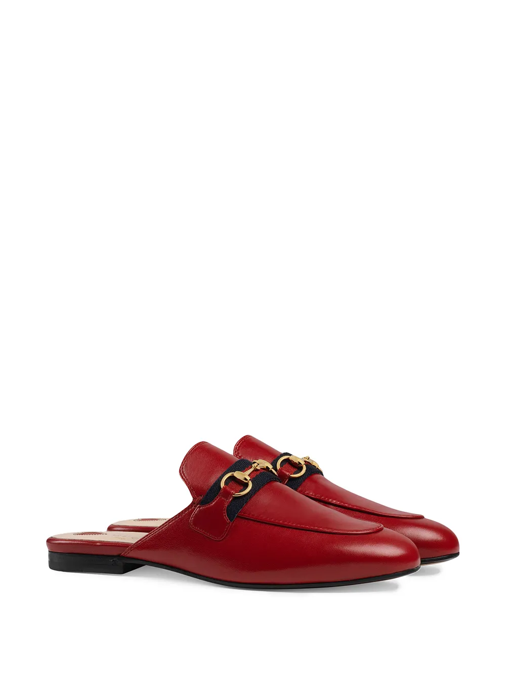 Gucci Princetown slippers - Rood