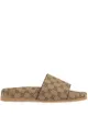 Image 1 of Gucci GG Supreme print slides