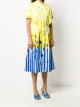 Stella Jean striped shirt dress