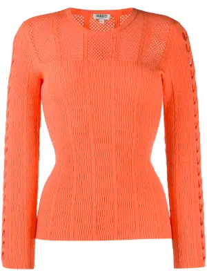 kenzo red jumper womens