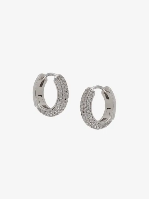 Kate Spade mini anneaux à design pavé de diamants