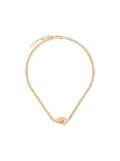 Coup De Coeur Rock curb chain necklace - Gold