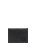 Ferragamo Gancini textured cardholder - Black