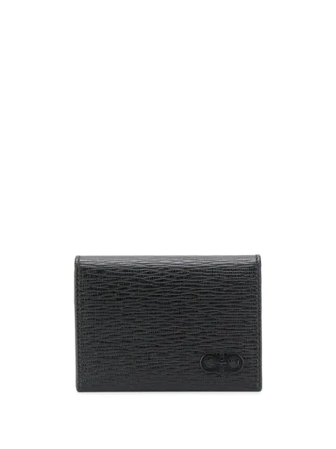 Ferragamo Gancini textured cardholder