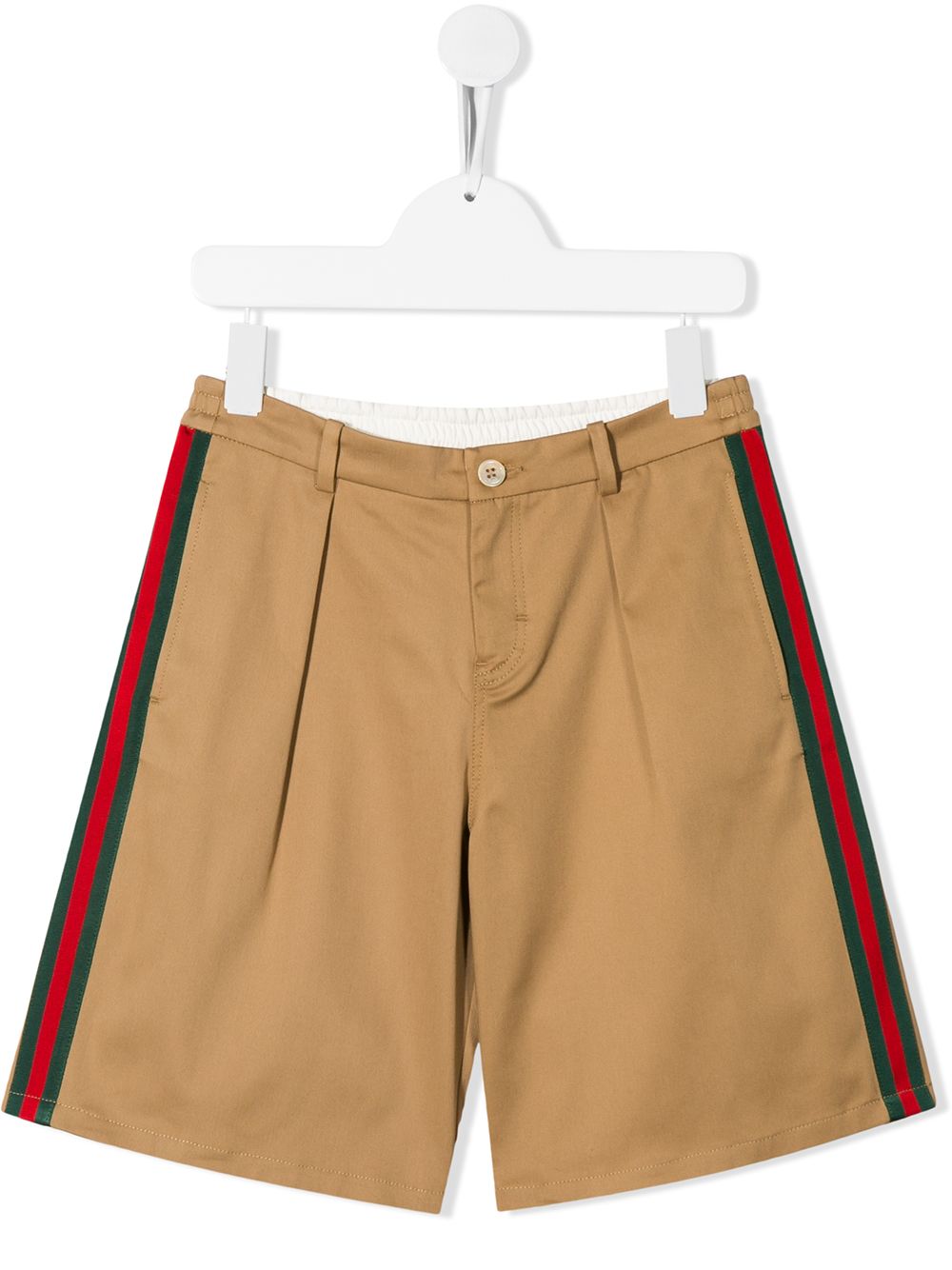 фото Gucci kids брюки с лампасами в полоску web