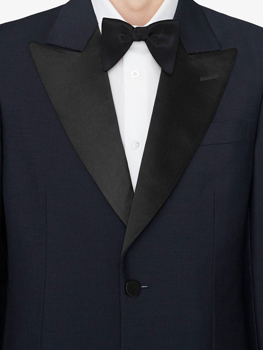 Shop Gucci Heritage Single-breasted Tuxedo In Blue