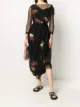 Image 2 of Simone Rocha embroidered tulle overlay dress