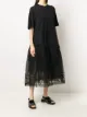 Simone Rocha Besticktes Kleid im Layering-Look
