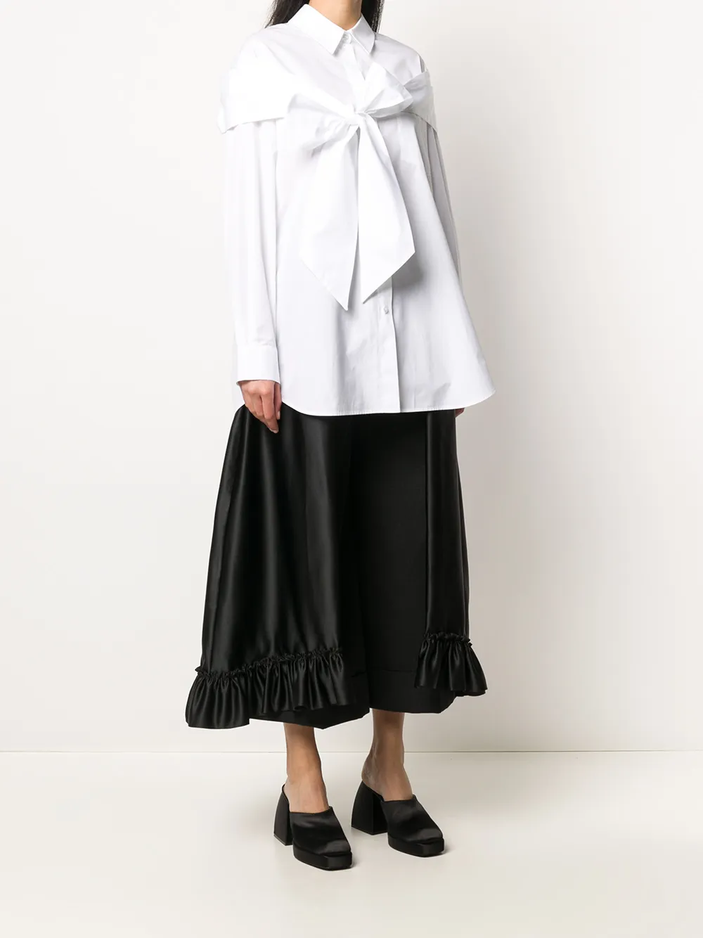 Simone Rocha Blouse met strik Wit