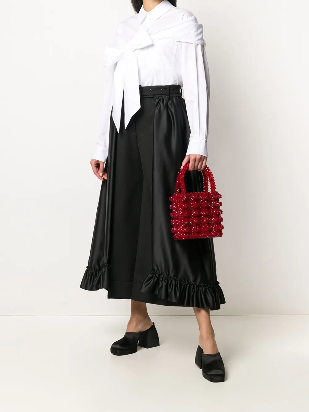 Simone Rocha Blouse met strik - Wit