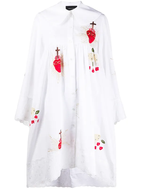 simone rocha white dress