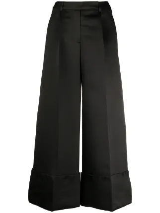 Simone Rocha wide leg cropped trousers 
