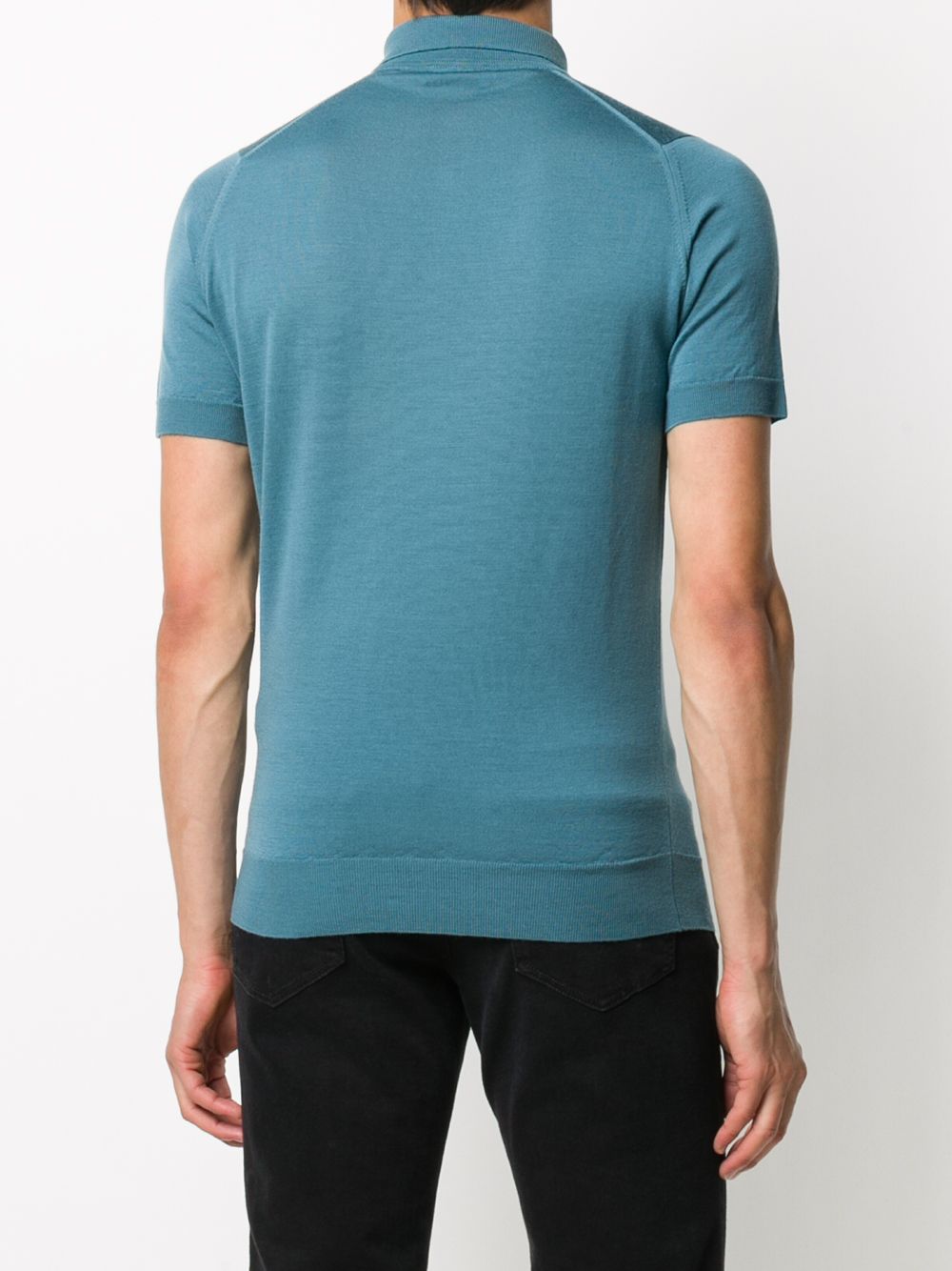 фото John smedley smed knit polo ss merino