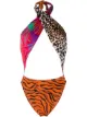 Image 1 of Reina Olga wrap front swimsuit