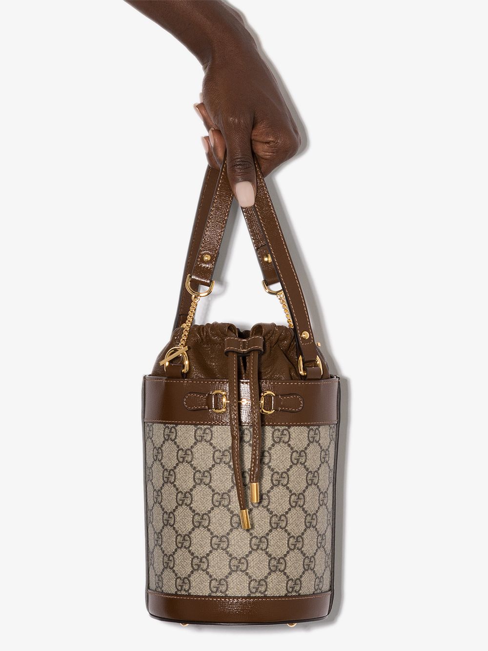 фото Gucci horsebit 1955 bucket bag