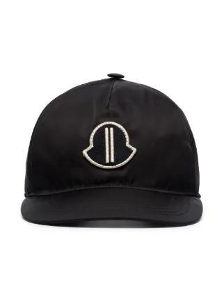Moncler + Rick Owens Cappello Da Baseball Con Applicazione - Farfetch