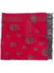 Afbeelding 1 van Alexander McQueen Sjaal met doodskopprint