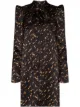 Image 1 of The Vampire's Wife floral print silk mini dress