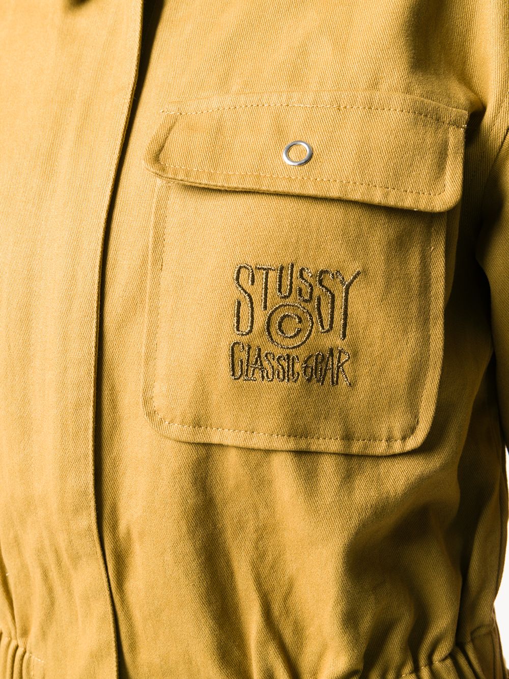 фото Stussy комбинезон с вышивкой и карманами