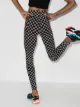 MISBHV reflective monogram-print leggings