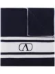 Image 1 of Valentino VLOGO stripe shawl