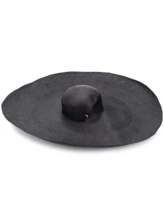 extreme wide brim hat