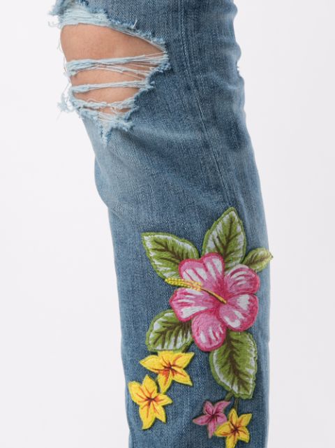 true religion ripped skinny jeans