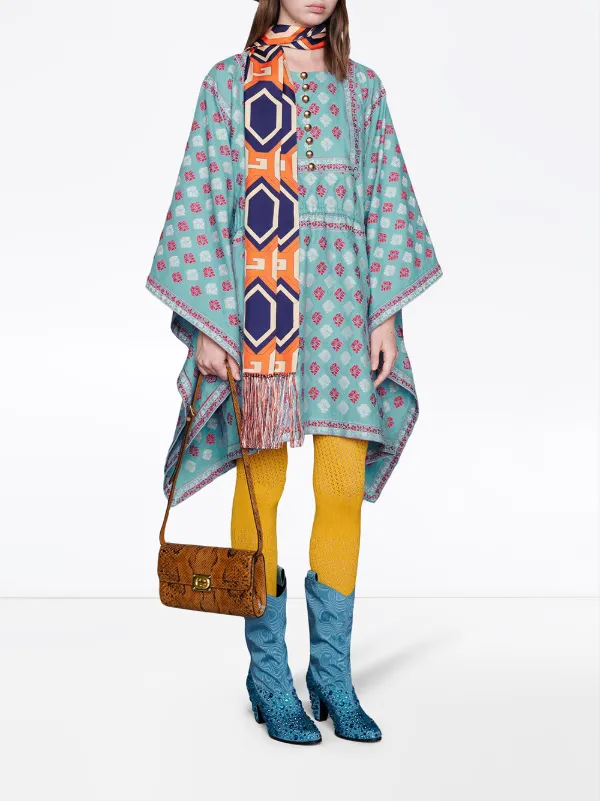 gucci kaftan dress