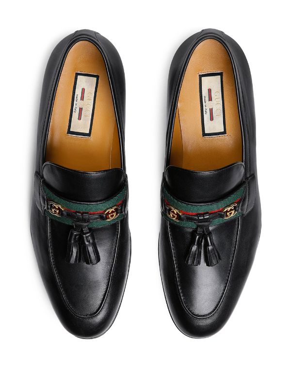 Gucci loafer with gg on sale web