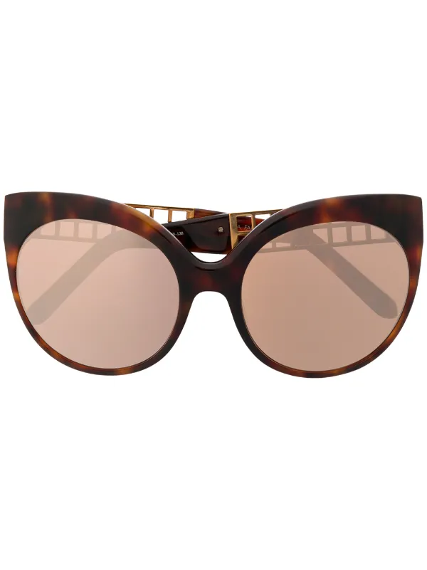 Linda Farrow Lfl388 6 Oversized Cat Eye Sunglasses Farfetch