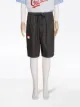 Gucci Web-embellished knee-length shorts