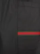 Image 2 of Gucci Web-embellished knee-length shorts