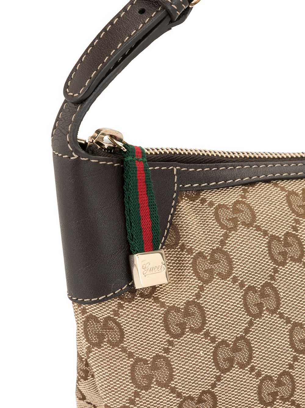 фото Gucci pre-owned сумка-тоут с узором gg