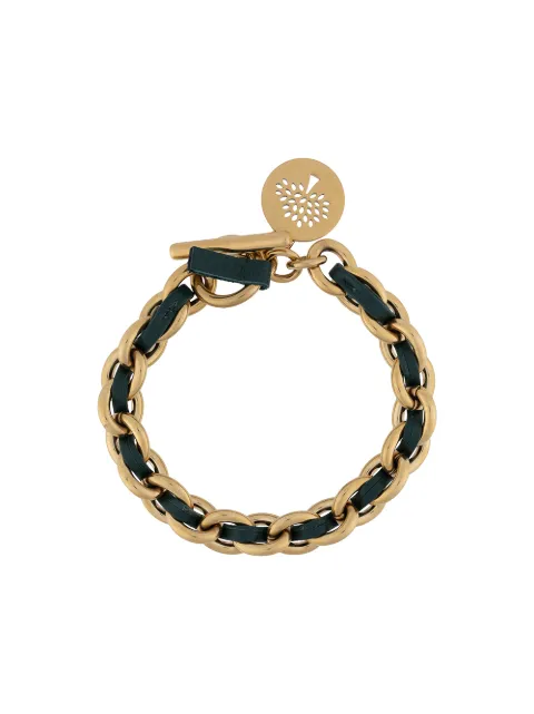 Mulberry - logo tag chain bracelet