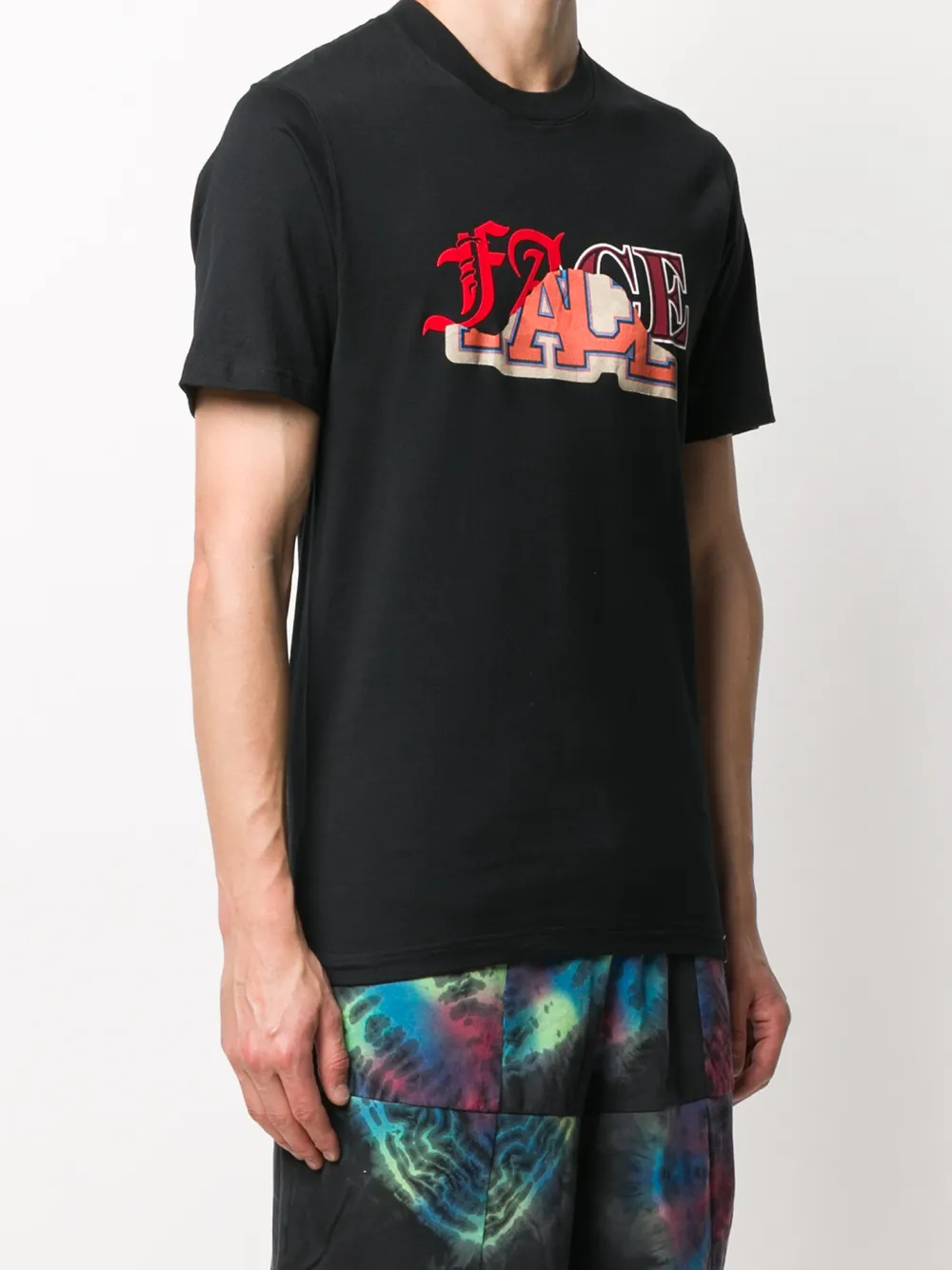 Facetasm T -shirt met print Zwart