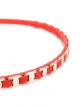 Salvatore Ferragamo chain leather hairband