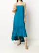 Image 2 of Gianluca Capannolo ruffled hem silk dress