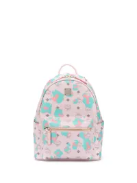 mcm leopard backpack