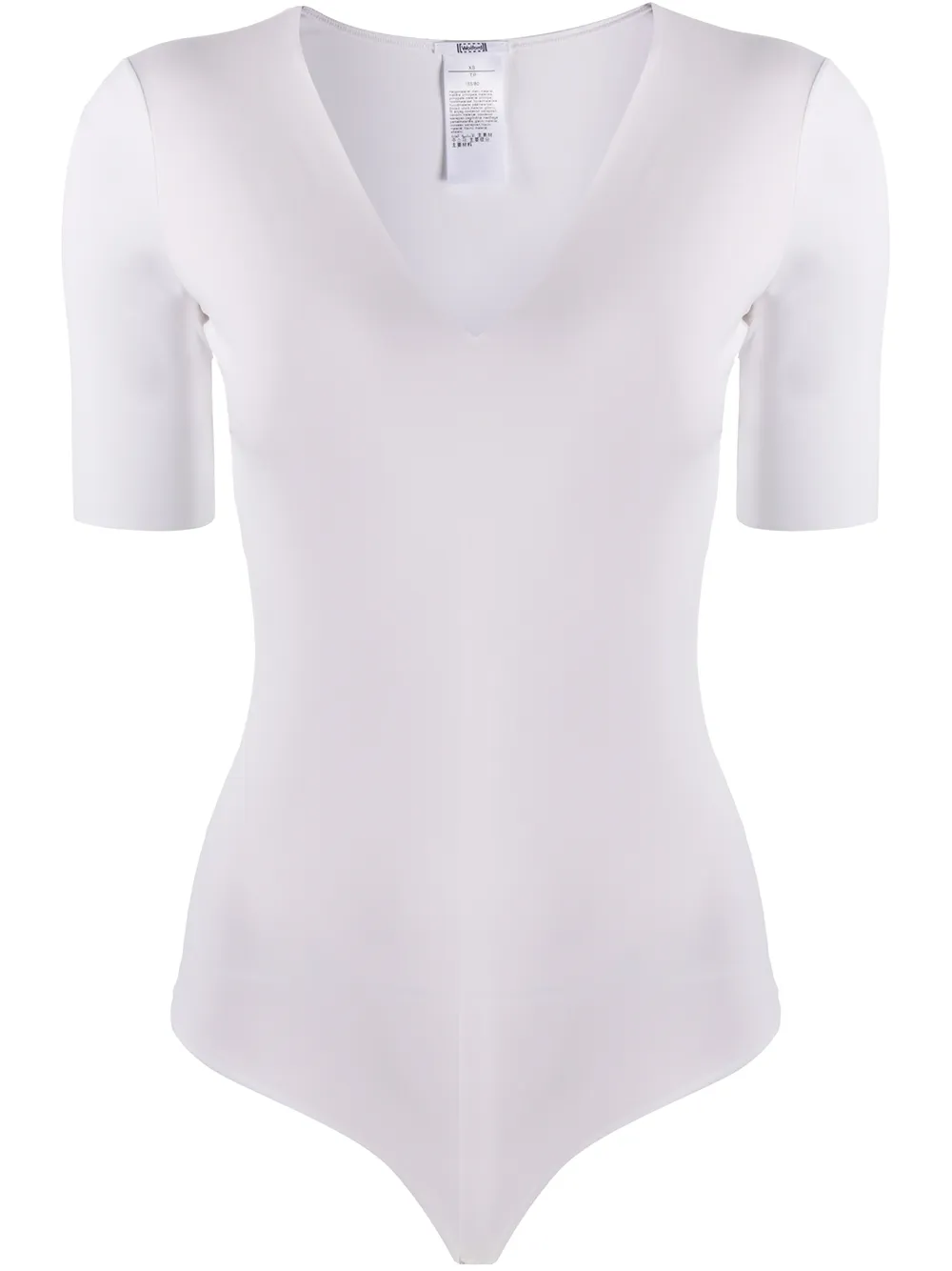 

Wolford short-sleeve bodysuit top - White