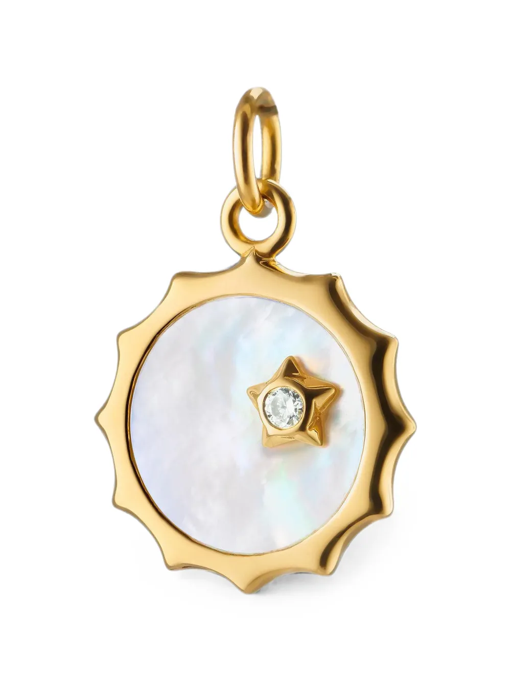 MONICA RICH KOSANN Pendente Happiness con madreperla e diamanti - Oro