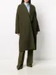 Nº21 wide-lapel belted coat