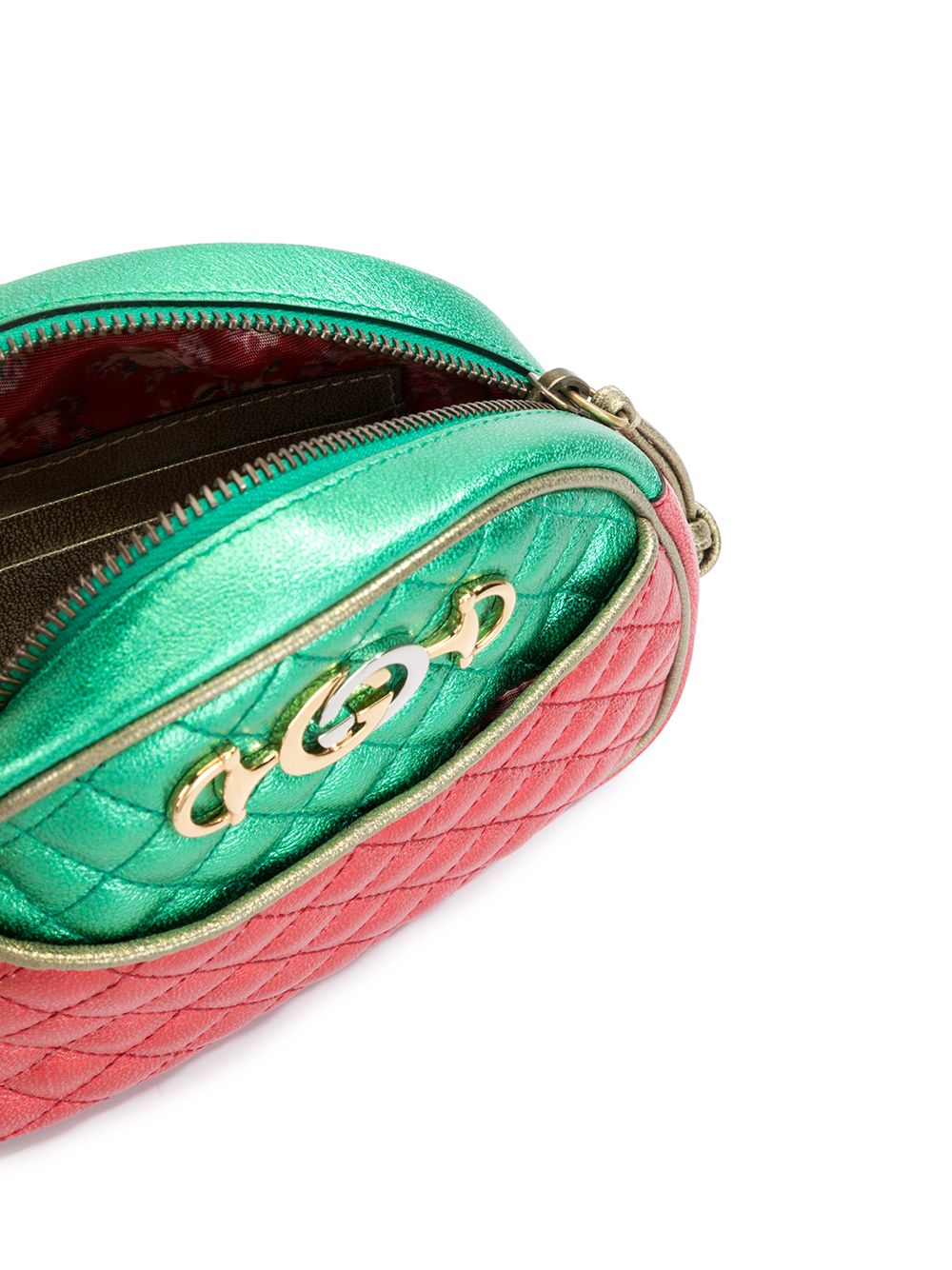 фото Gucci pre-owned мини-сумка через плечо trapuntata