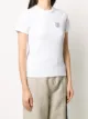 Stussy embroidered logo ribbed T-Shirt