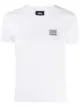 Image 1 of Stussy embroidered logo ribbed T-Shirt