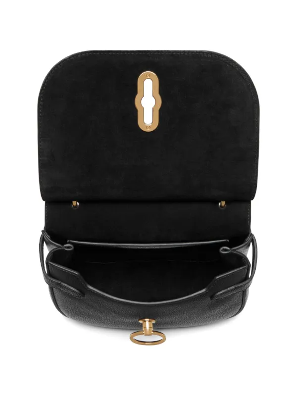Mulberry Small Amberly Satchel Bag | Black | FARFETCH