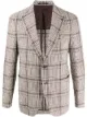 Image 1 of Tagliatore checked single-breasted blazer