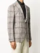 Tagliatore checked single-breasted blazer
