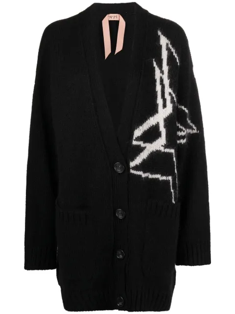 Nº21 Intarsia-Star Cardigan 
