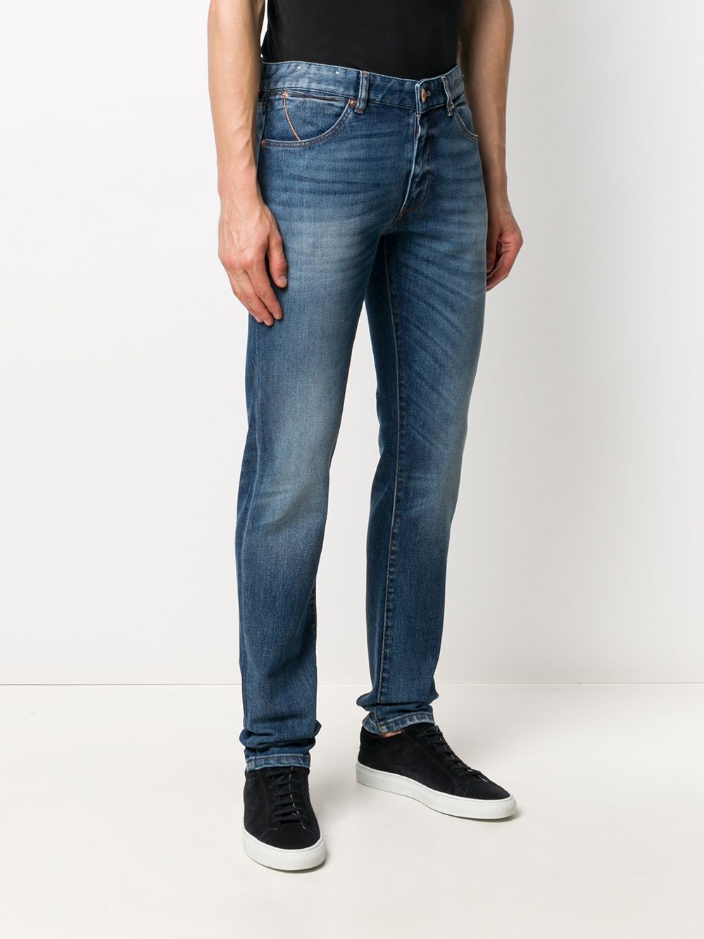 фото Pt01 slim-fit mid-rise jeans