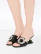 Miu Miu embellished buckle mules